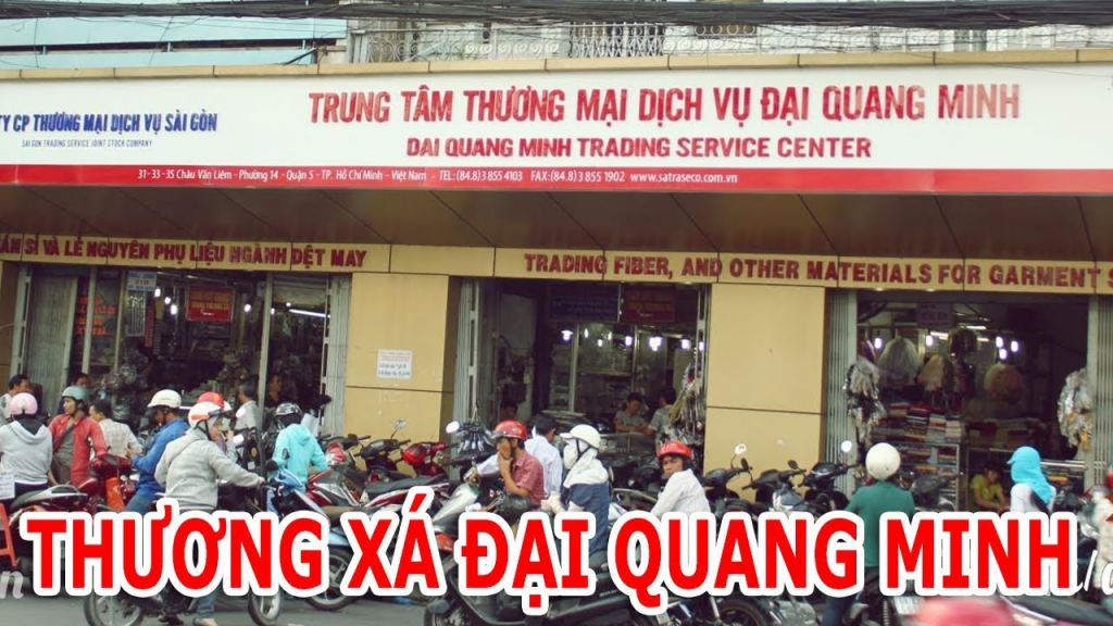 ĐỊA CHỈ BÁN VẢI GIÁ RẺ TẠI TPHCM - Chợ Đại Quang Minh